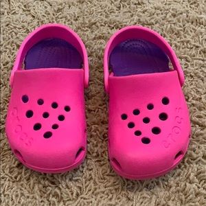 Girls Crocs size 8
